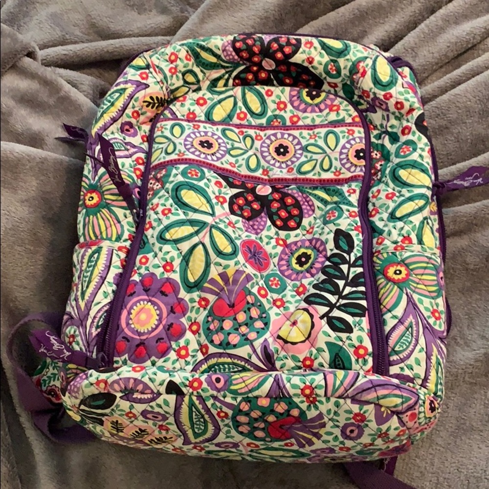 Vera Bradley Bookbag with Laptop holder
